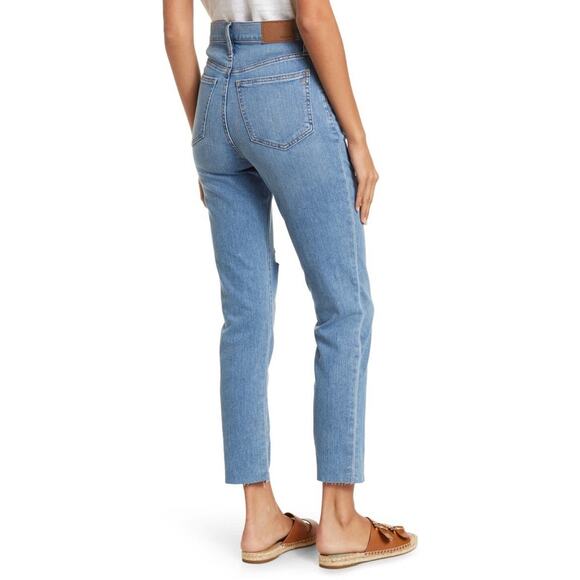 MADEWELL The Perfect Vintage Classic Skinny Distressed Jeans Size 25 NWT - Picture 3 of 10